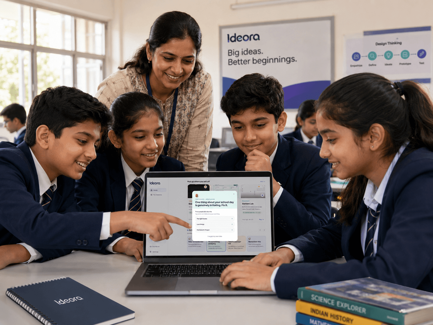 A Mission prompt that gives every student somewhere to begin